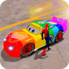 Superhero League (Lightning Car Stunts)