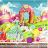 Ariel Princess in Candy World