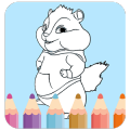 Coloring Game Chipmunk