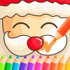 Christmas Santa Claus-Northpole Coloring Book Free