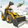 Off road Heavy Excavator Animal Rescue Helicopter