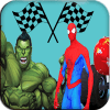Spider VS Superheroes Car Race加速器