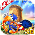 Super Sonic Dash Runners Adventure 3D