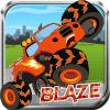 Monster Truck Blaze Climb Hill Racing