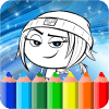 coloring book for emoji fans加速器
