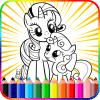 Pony Coloring Book Pages加速器