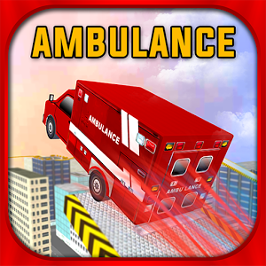 救护车屋顶赛车3D加速器