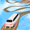 豪华轿车 汽车 快速 特技 赛跑 3D