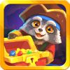 Raccoon's Adventure: The Pirate Island - Match 3加速器