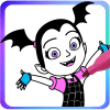 How To Draw Vampirina (Vampirina games)