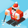 Crossing Santa - Addictive Christmas Skiing game