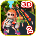 subway splatoon adventure 2 run game