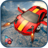 Flying robot car war : Robot transforming game