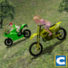 摩托车骑马山儿童