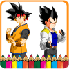 How To Color Dragon Ball Z (Dragon Ball Z games)