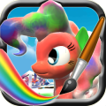 Little Pony Coloring Paint Creator 3d for Kids加速器