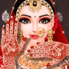 Indian Wedding Makeover,Makeup And Dressup: Part 1