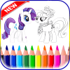 Coloring Book for My Pony