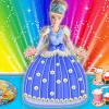 公主娃娃蛋糕制造商 - 烹饪比赛加速器