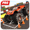Monster Truck City Parking Real Simulation Game 3D