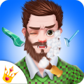 Shaving Daddy's Messy Beard - Cut that Facial Hair
