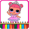 How To Color LOL Doll Surprise -Coloring Game