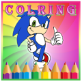 Coloring Book For Sonic Game 2018