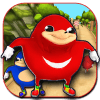 Uganda Knuckles MEME RUN 3D (DO YOU KNOW THE WAY)