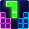 Glow Block Puzzle - 熒光方塊拼圖消消樂