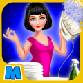 Laundry Washing and Ironing Kids Game