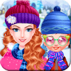 Winter Dressup And Hairdo - Snowman Salon