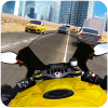City bike rider road racer