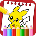 Learn to color Pokemo