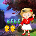 Cute Girl Escape From The Castle Best Escape -290