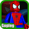 Gopleg World; LEGO Spider Backdrop