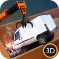 Car Crushing Junk Truck Sim 3D