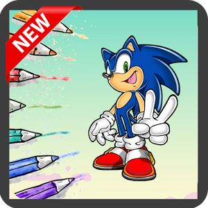 Coloring Book Game Sonic加速器