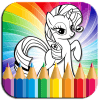 Coloring Book Little Pony加速器