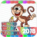 How To Draw Monkey