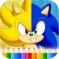 Sonic Hero Coloring Game