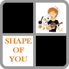 Shape of you piano tiles