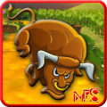 Angry Bull Run : Escape The Jungle