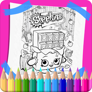 Kids Shopkins Coloring加速器