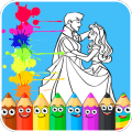 Cinderella Princess Coloring Books
