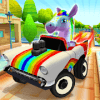 Pony Craft Unicorn Car Racing - Boy Girl Driving
