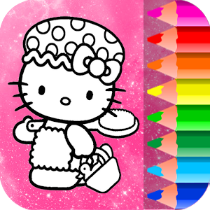 H Kitty Coloring Pages加速器