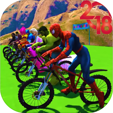 Superhero Bmx Stunt Racing加速器