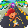 Subway Upin Ipin Surfers: Free Run & Fight Game