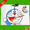 Nobita Doraemon superheroes Coloring pages