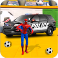 Superheroes Police Car Stunt Top Racing Games